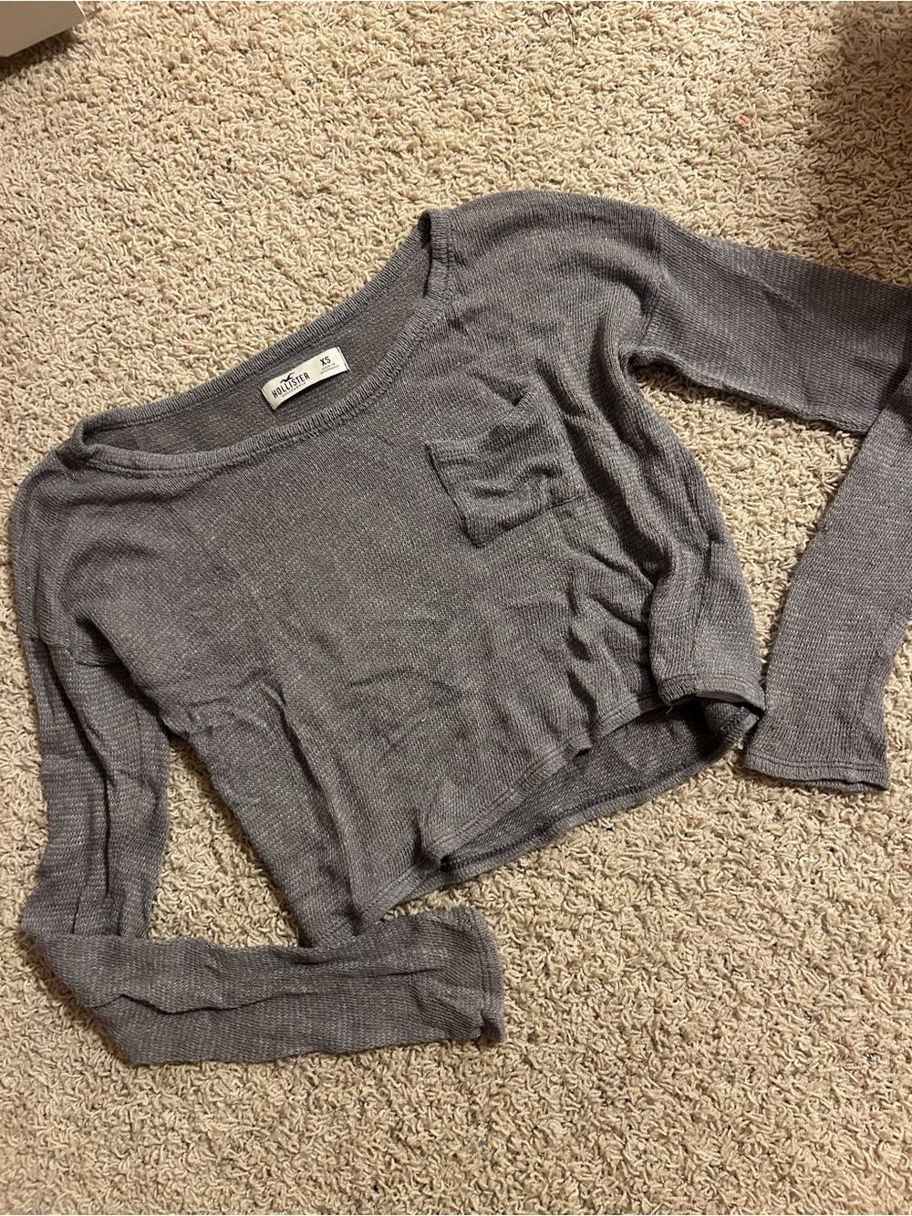Hollister Cropped Sweater